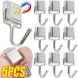 ตะขอแม่เหล็กแรงสูงอเนกประสงค์ 1-5 ชิ้น / อุปกรณ์จัดเก็บกุญแจ…
