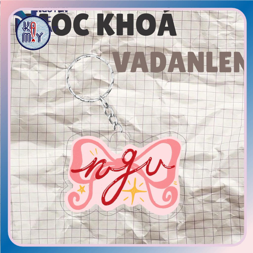 GIFT MESSAGE KEYCHAIN -