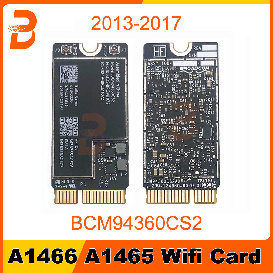 Original BCM94360CS2 บลูทูธ 4.0 Wifi Airport Card สําหรับ Macbook Air 11 "13 "A1466 A1465 2013 2014 