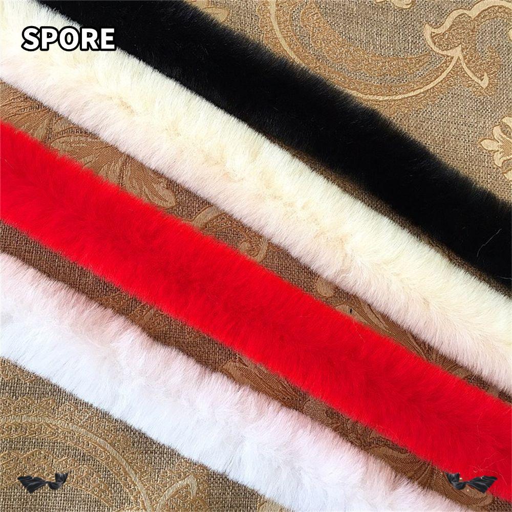 SPORE Furry Ribbon DIY Craft Trimming Ribbon เย็บ 100 ซม