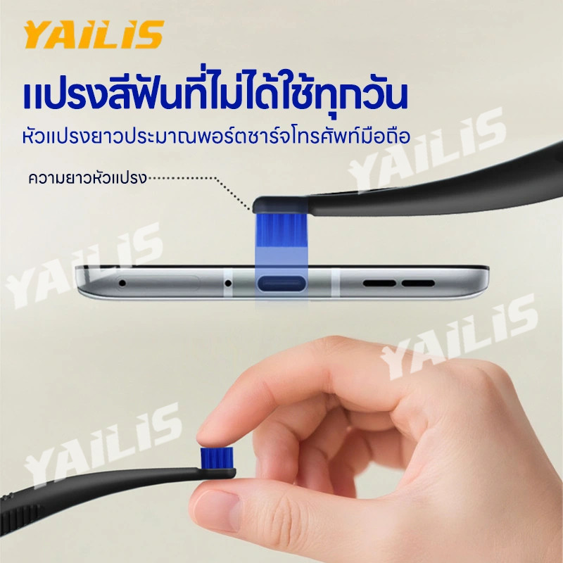 1 แถม 1 !!!แปรงสีฟันขนละเอียดเยอรมัน หัวแปรงขนาดเล็กมาก ออกแบบมาเพื่อทำความสะอาดฟันคุดและรอบๆ เครื่องมือจัดฟันโดยเฉพาะ - รูปที่ 3