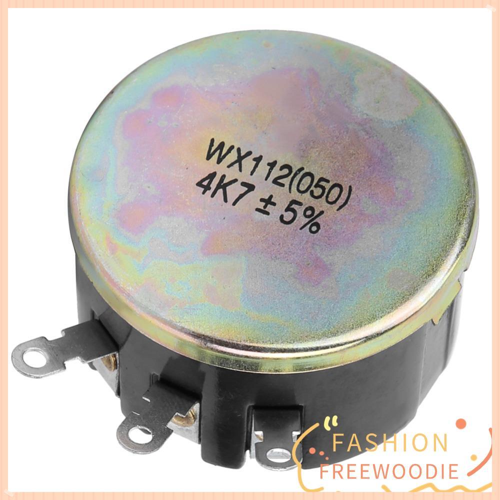 FREEWOODIE Potentiometer, Single Circle Turn Wire Wx112(050) 4.7k Meter, Precision Component 5w Wx11