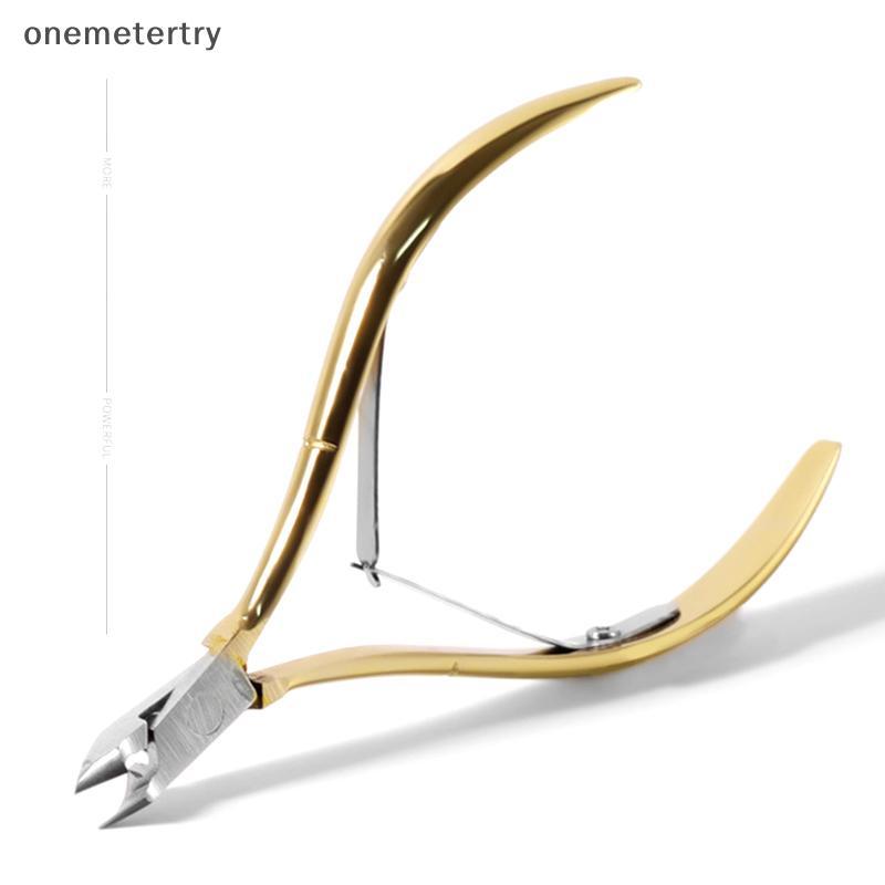 Onem Professional เล็บมือเล็บเท้า Cuticle Nipper ตัดสแตนเลสเครื่องตัด n - รูปที่ 5