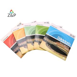 Z&P สายกีต้าร์โปร่ง 6 สายหนึ่งชุด EZ890 - EZ930 85/15 วัสดุส…