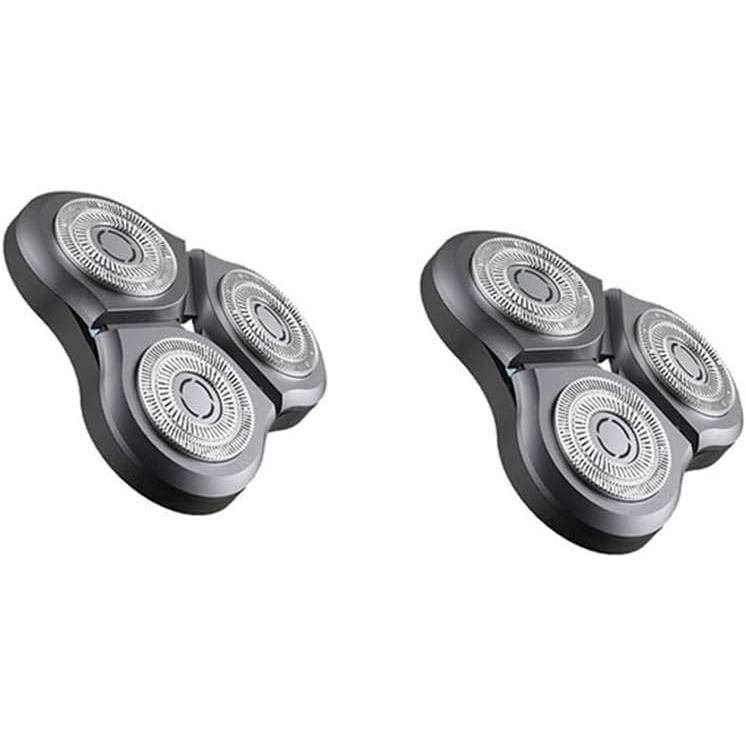 Yijinwen 2 ใบมีดเปลี่ยนเหมาะสําหรับ Xiaomi Mijia S500 S500C S300 เครื่องโกนหนวดไฟฟ้าเปียกแห้ง Dual-ใ