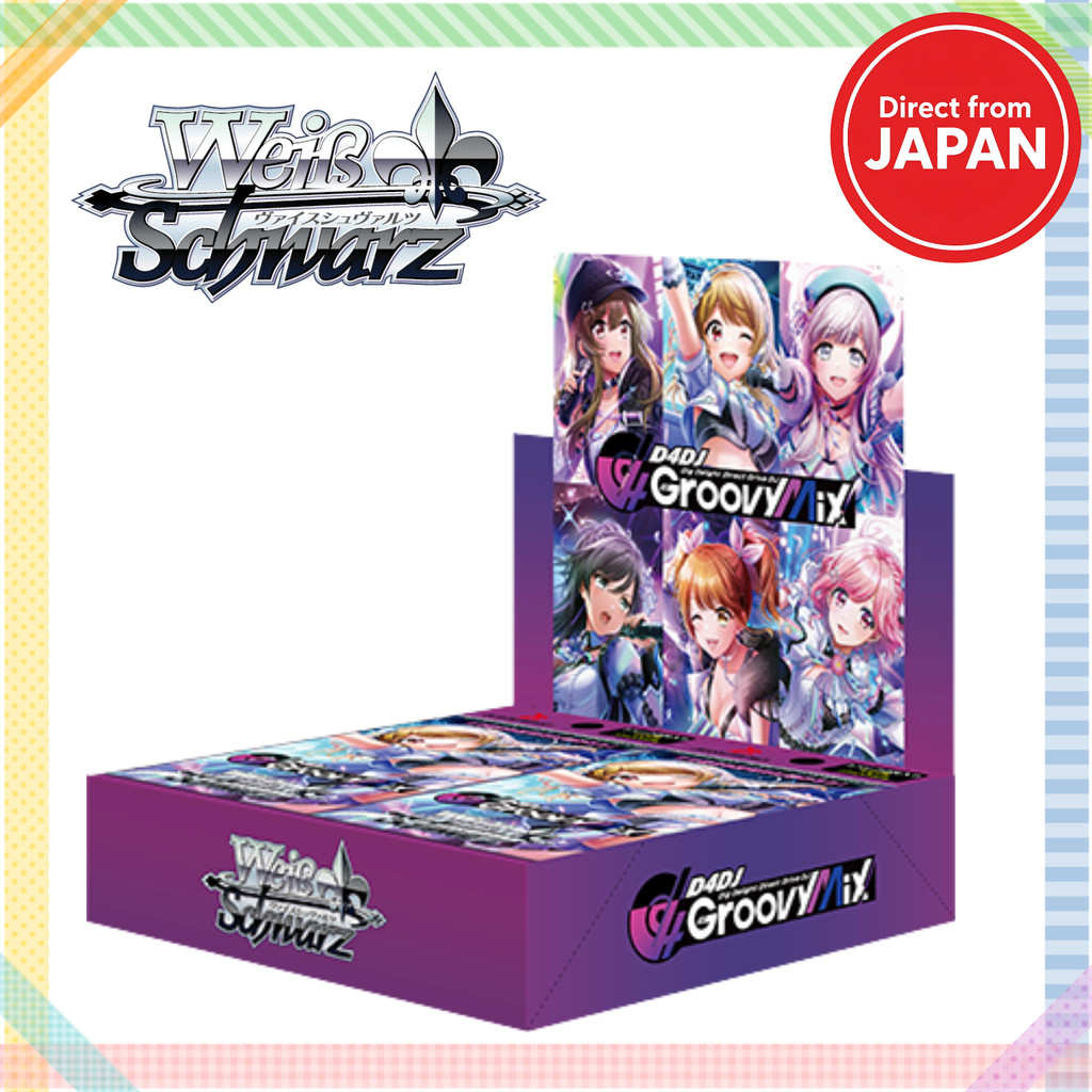 BUSHIROAD Weiss Schwarz Booster Pack D4DJ Groovy Mix BOX