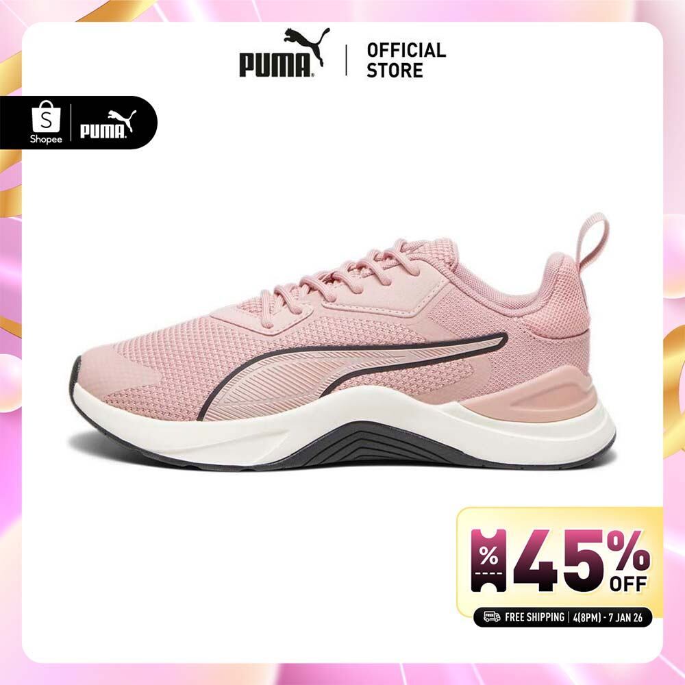 PUMA TRAINING - รองเท้าออกกำลังกายผู้หญิง Infusion Premium สีชมพู - 37878403