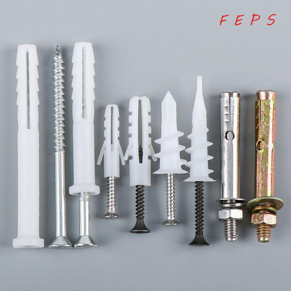 FEPS 10 ชุด/แพ็คขยายชุดสลักเกลียวเล็บสําหรับไนลอนพลาสติกยิปซั่มบอร์ดทนทานเจาะตัวเองแขน Drywall Ancho