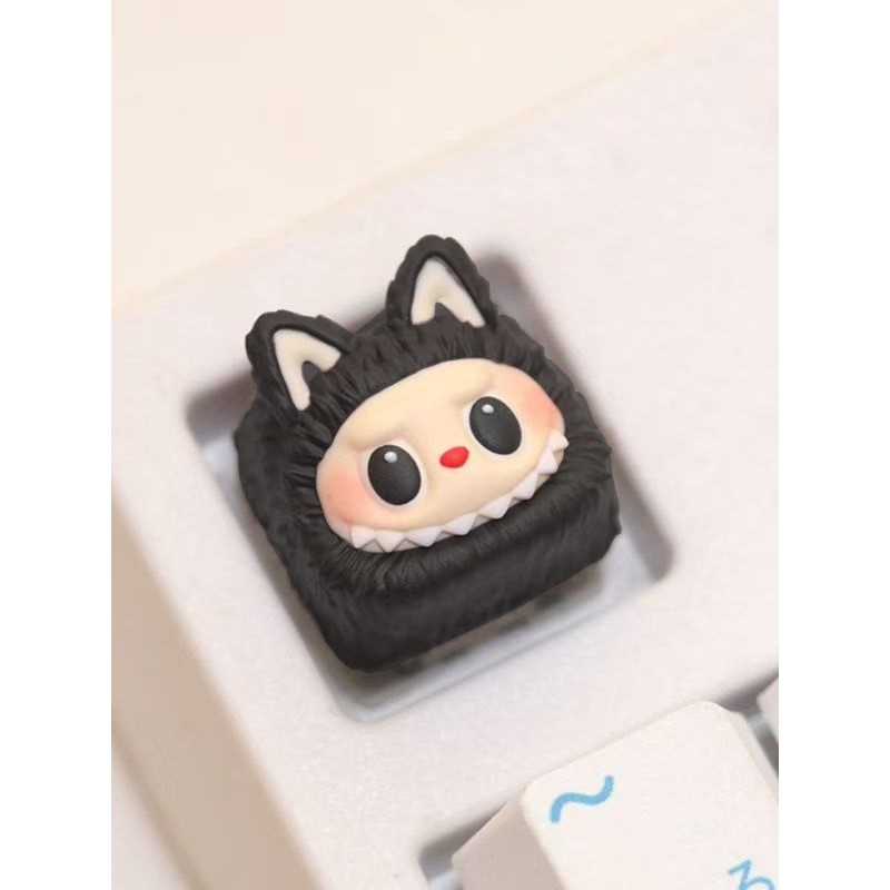 keycap keycap ไทย Labubu Keycap Labubu Keycap คีย์บอร์ดแบบกลไก Keycap Creative เรซิ่นที่ไม่ซ้ํากัน K
