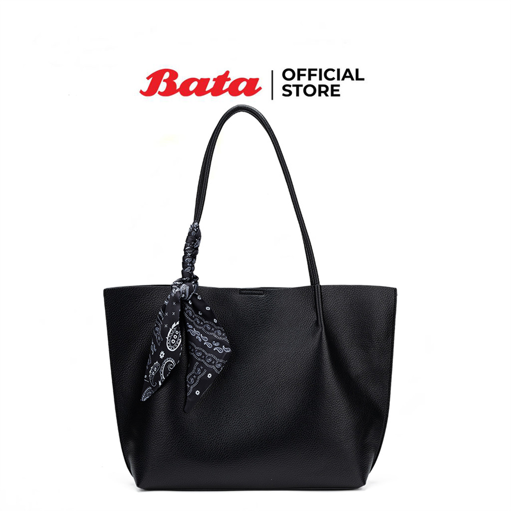 Bata บาจา กระเป๋าสะพายไหล่ สำหรับผู้หญิง รุ่น FION สีน้ำตาล 9243035 สีดำ 9246035