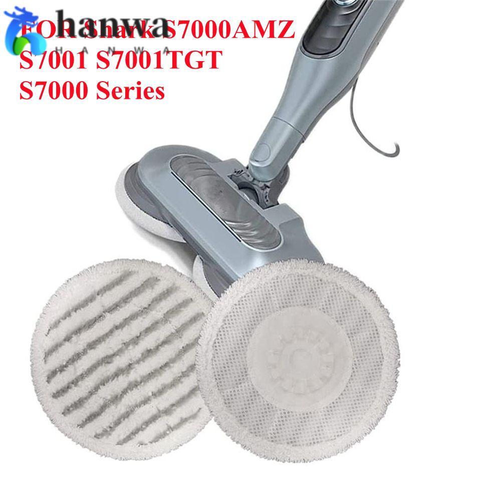 HANWA Steam Mop สําหรับ Shark S7000AMZ S7001 S7001TGT S7000 Series อุปกรณ์เสริมไมโครไฟเบอร์ทําความสะ