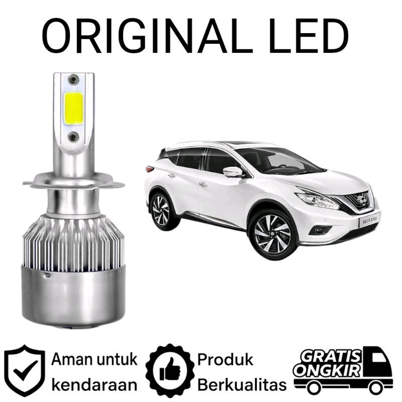 AM 2 ชิ้น H9 COB LED ไฟหน้าระยะไกลสําหรับ Nissan Murano Z52 รถ