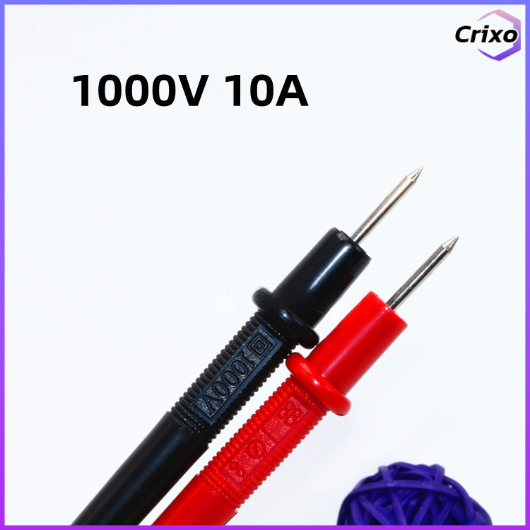 Crixo สายมัลติมิเตอร์ สายติดมัลติมิเตอร์ สายทดสอบมาตรฐาน นุ่ม ทนทาน ราคา ถูกที่สุด ดีลบีเคเค แกลเลอรีภาพที่ 5