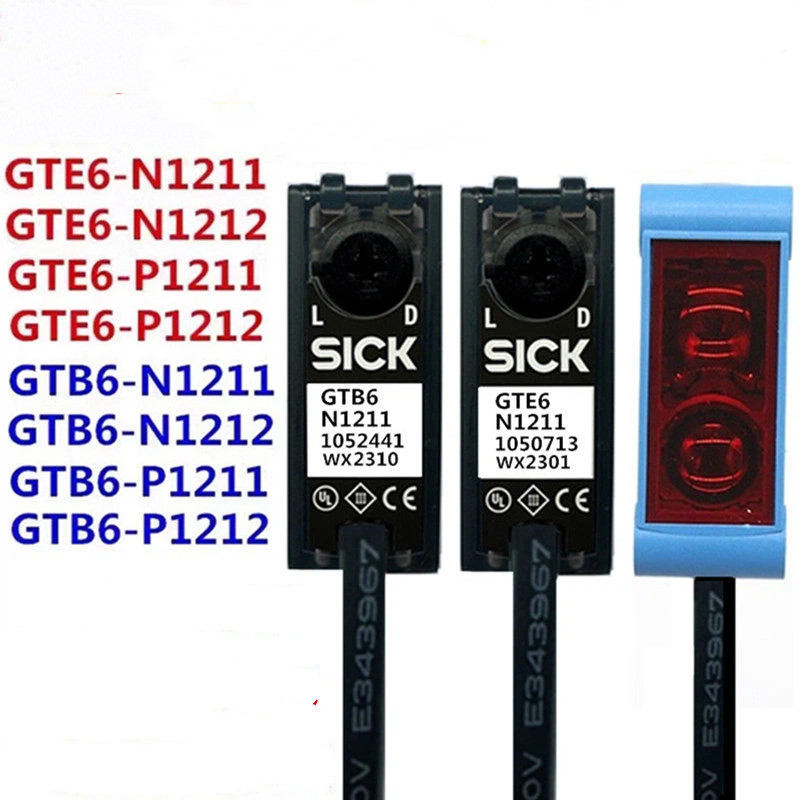 SICK 光电 เริ่มต้นGTB6-N1211 GTE6-P1212 GL6-N1111 GSE6-P1112