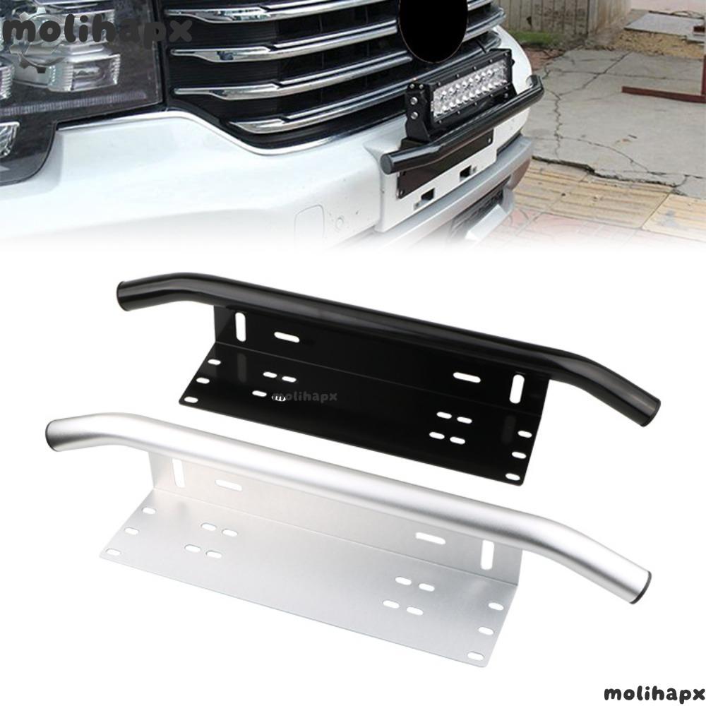 MOLIH Bracket Universal Bumper Work Light Frame Plate