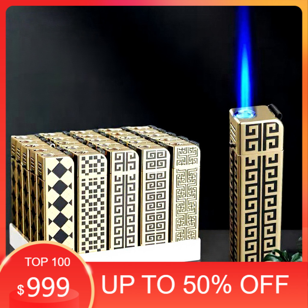 ไฟแช็ค Lighter ไฟฟู่ ลายสวยหลากสี เติมเเก๊สได้(1กล่อง50ชิ้น แบ่งขาย25ชิ้นและ50ชิ้น)