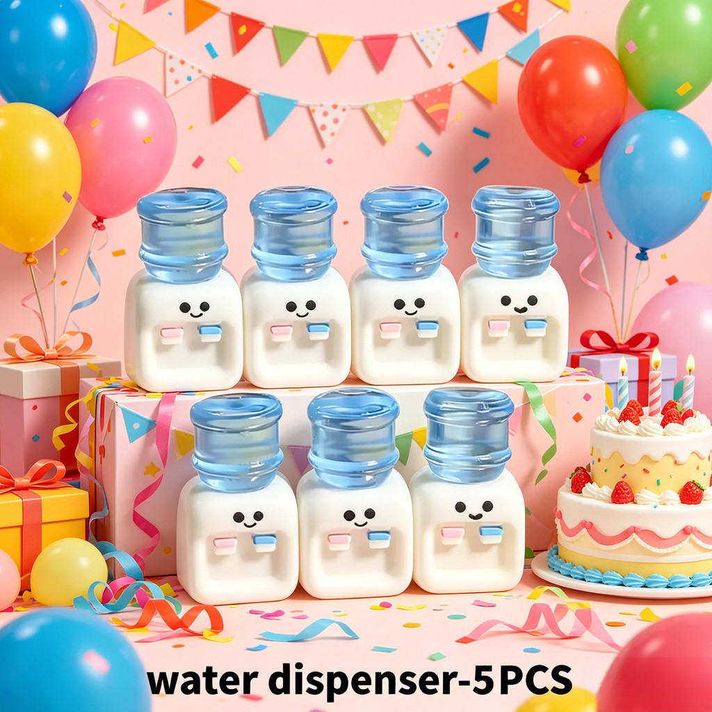 น่ารัก Mini Water Dispenser Squishy ของเล่น, Kawaii ขวดน้ํา Mochi Squishies, Soft Sensory Fidget ของเล่นเด็ก, วันเกิดโปรดปรานและรางวัลห้องเรียน