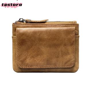 TASTORO RFID Wallet กระเป๋าบัตรเงินสดหนังแท้ พกพาสะดวกสำหรับ…