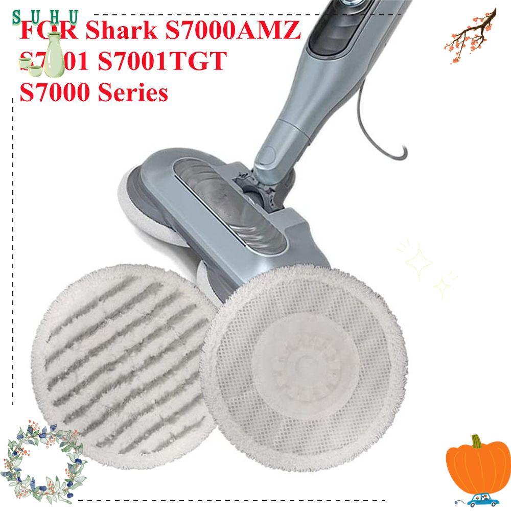 SUHU Steam Mop Pads Spin Mop Hard สําหรับ Shark S7000AMZ S7001 S7001TGT S7000 Series ไมโครไฟเบอร์อุป