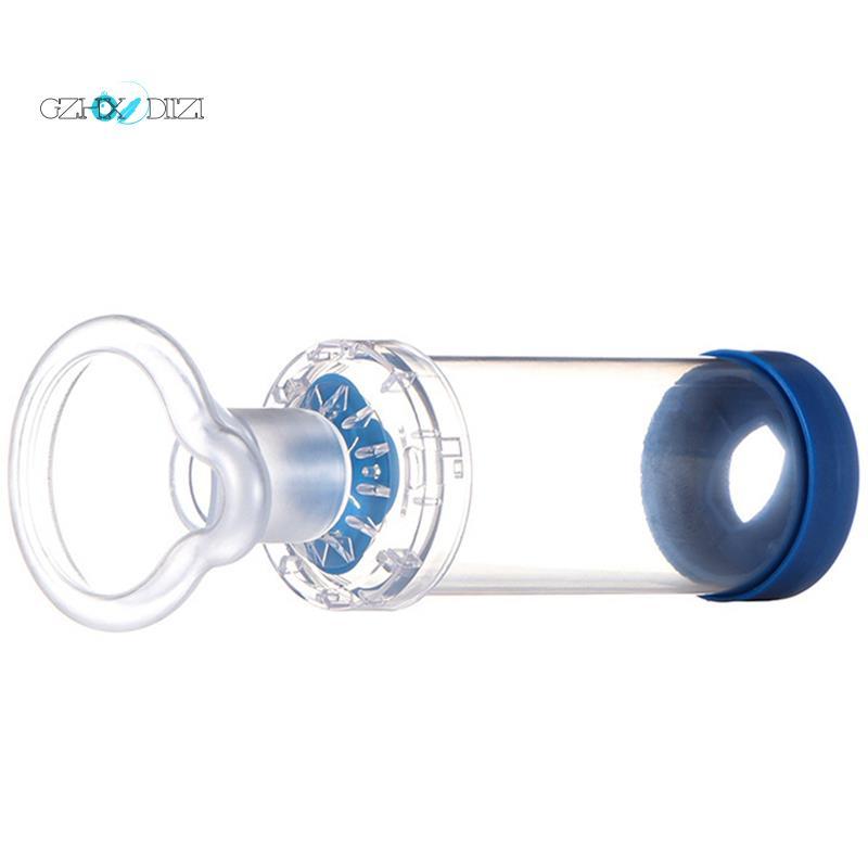 GzhxdiiziPet Cat Dog Aerosol Chamber Mask Tank Spacer Assist เครื่องสูดดมปั๊ม Nebulizer คู่มือแบบพกพ