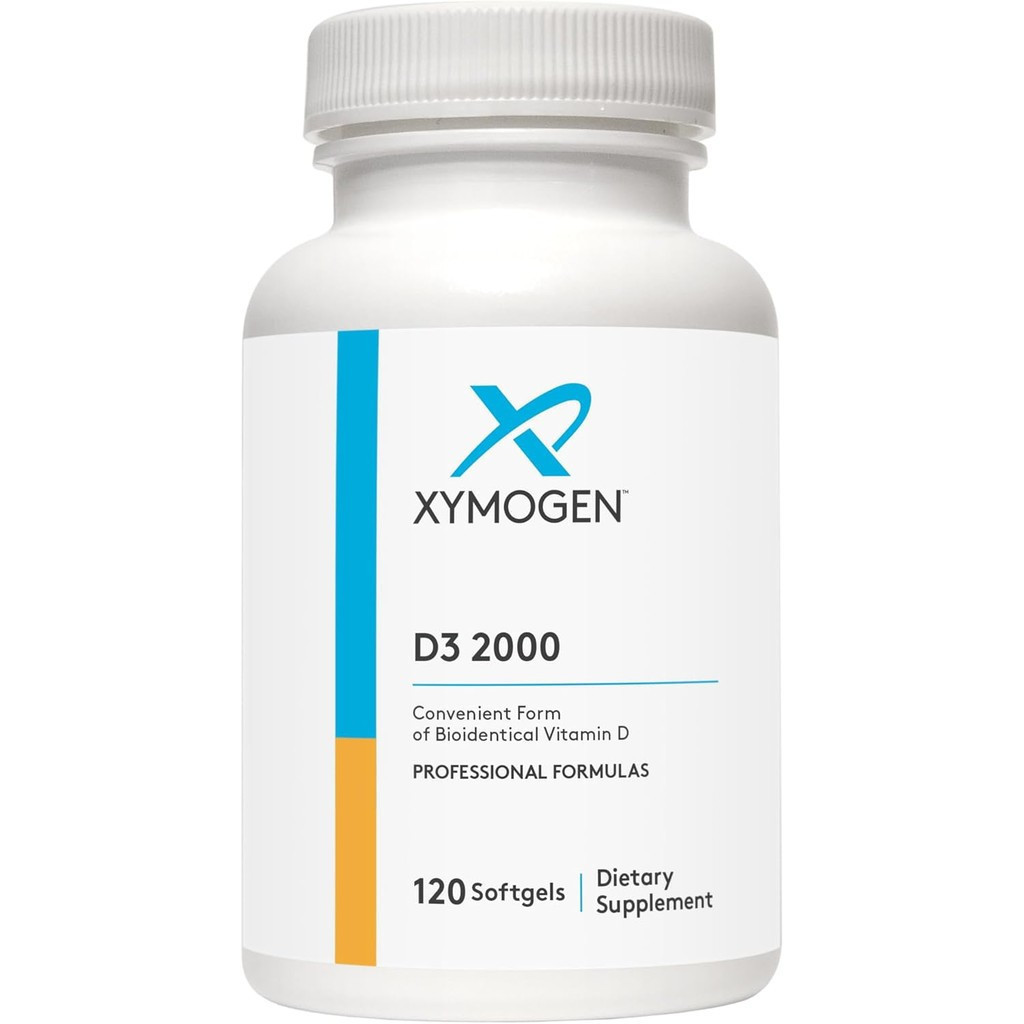 XYMOGEN D3 2000-Biodegradable Vitamin D3 2000 IU (50 Micrograms) -Per Cooking Vitamin D Immune Healt