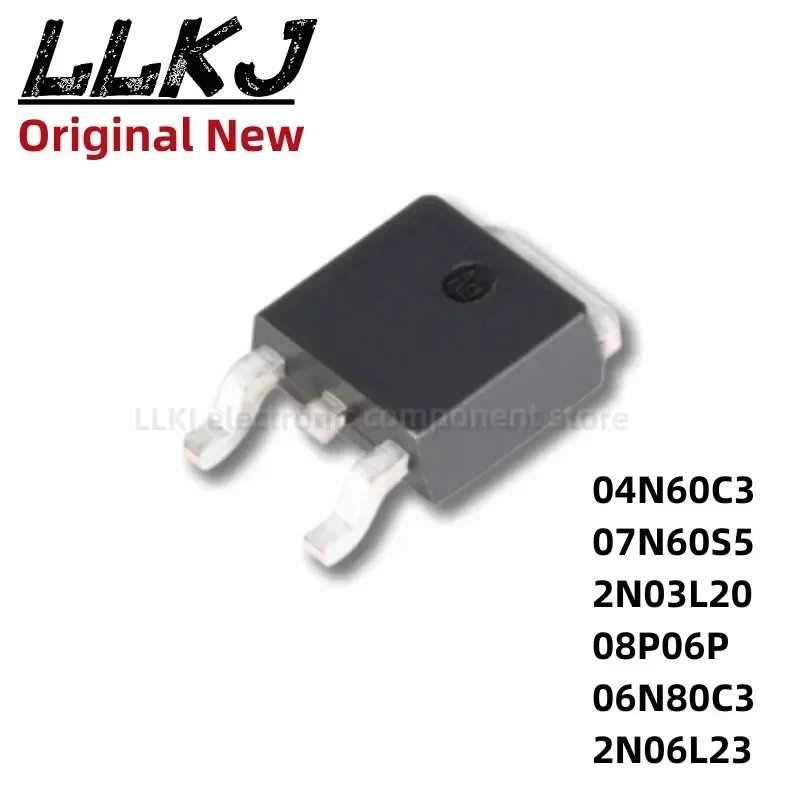 1-5PCS SPD04N60C3 SPD07N60S5 2N03L20 SPD30N03S2L-20 SPD08P06P SPD06N80C3 2N06L23 SPD-2330N06S2L2L ชิ