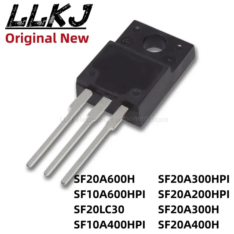 5pcs SF20A600H SF10A600HPI SF20LC30 SF10A400HPI SF20A300HPI SF20A200HPI SF20A300H SF20A400H TO-220F 