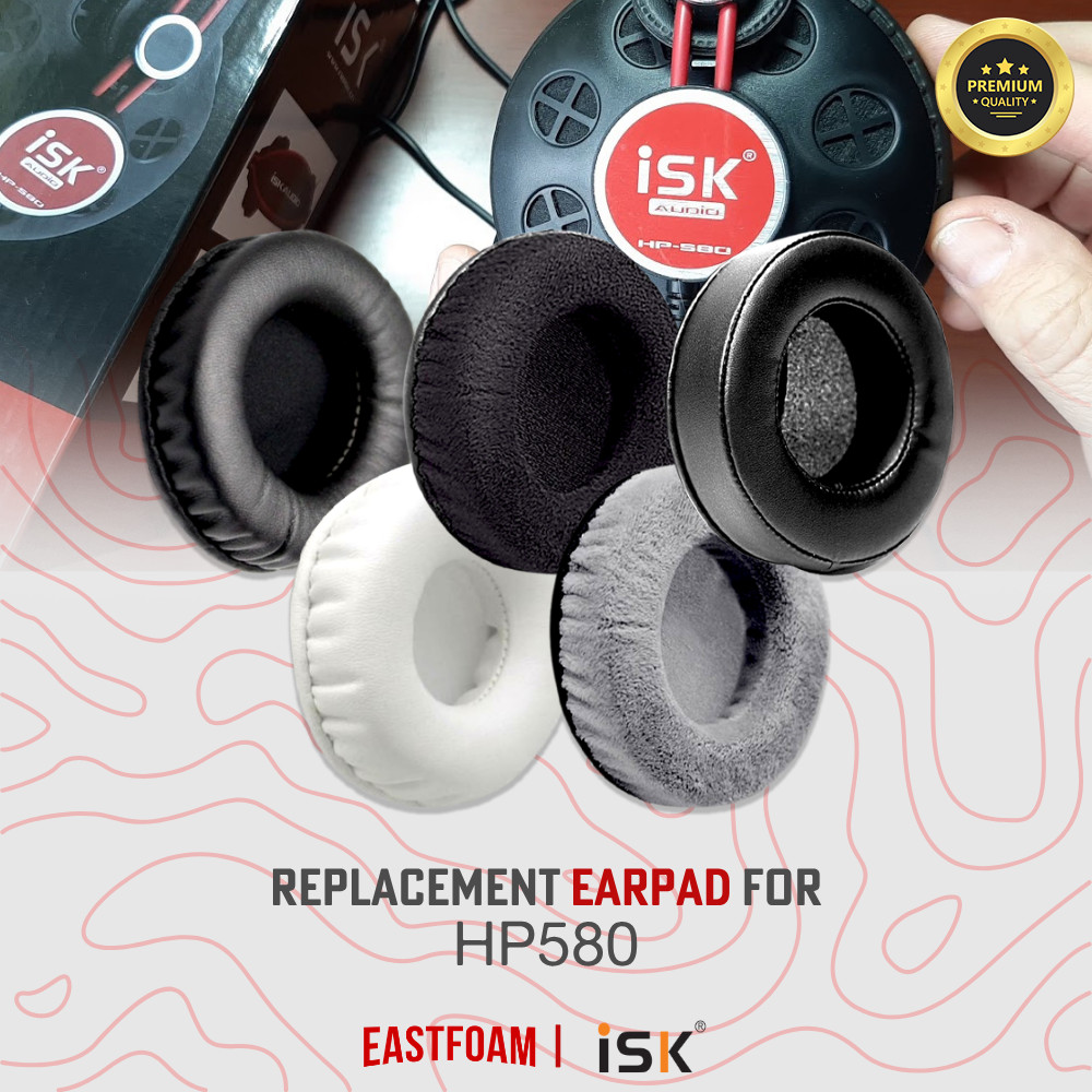 Earpad Earcup Ear Cushion ISK HP580 HP 580 HP-580 Foam Pad