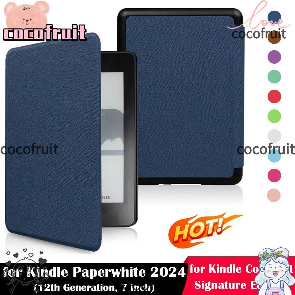 COCOFRUIT eReader , Auto Wake/Sleep กันกระแทก Colorsoft Cover, SA569P Anti Scratch Slim KPW6 เกราะป้
