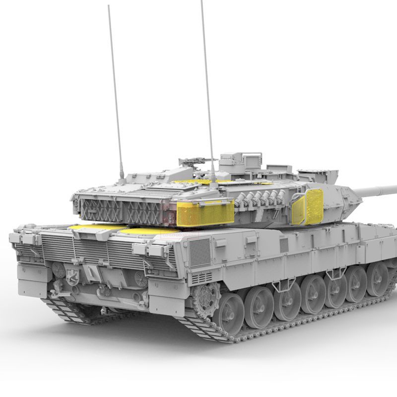 3G รุ่น Border BT-040 1/35 Federal เยอรมันเสือดาว 2A7V หลัก Battle Tank กิจกรรม Track/แขวน