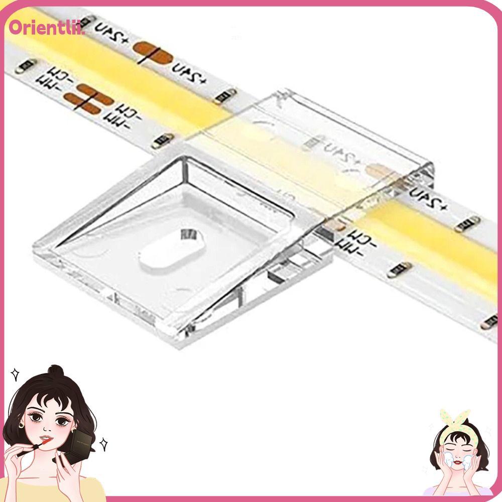 ORIENTTK คลิปพร้อมสกรู, FCOB COB SK6812 RGBW WS2812B WS2811 10 มม.PCB LED Light Strip คลิป, คุณภาพสู