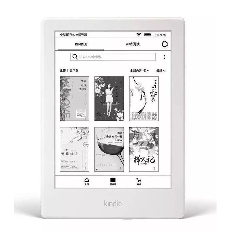 Reader หน้าจออ่านหนังสือ E-Book Kindle Reader นําเข้า E-Book Novel Reader หน้าจอหมึก Eye Protection 