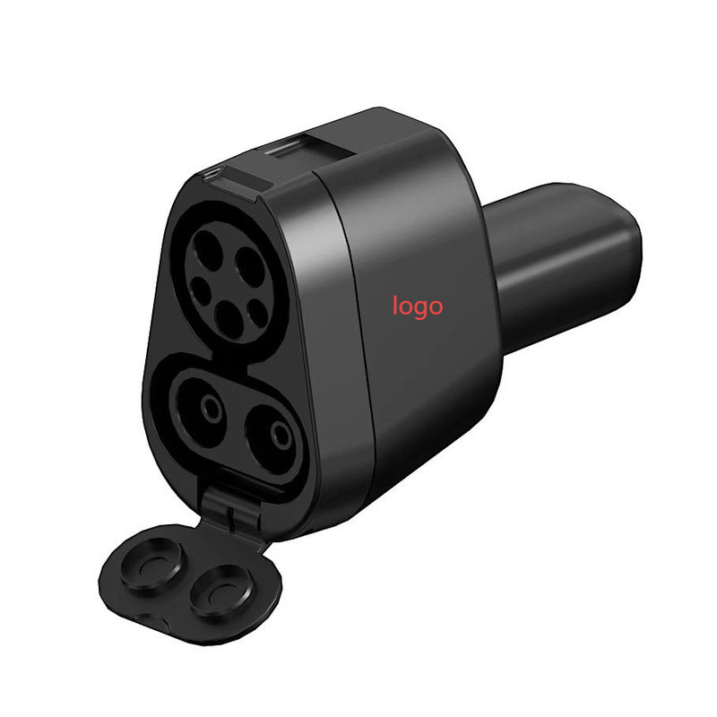หัวชาร์จ American Standard Two-in-One to tesla J1772 & CCS1 to tesla DC Fast Charging Conversion Hea