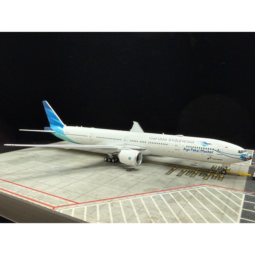 [คลังสินค้าพร้อม 1] 1: 400 PH ออกจากพิมพ์อินโดนีเซีย Eagle Airlines โบอิ้ง 777-300, หมายเลข PK-GIJ, 