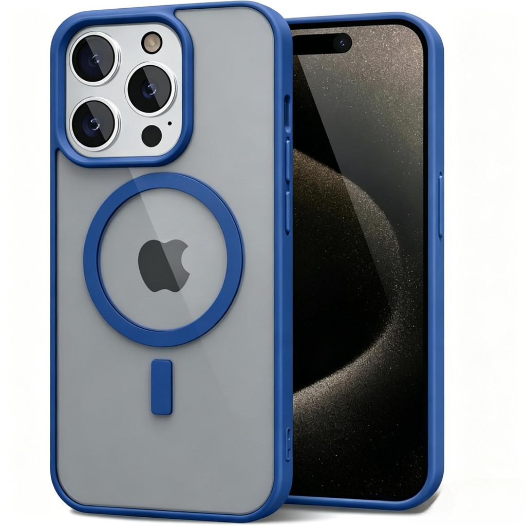 Original แม่เหล็กสําหรับชาร์จไร้สายสําหรับ iPhone 16 15 14 13 12 11 Pro Max Xs XR 7 8 Plus ซิลิโคนกันชนกันกระแทก