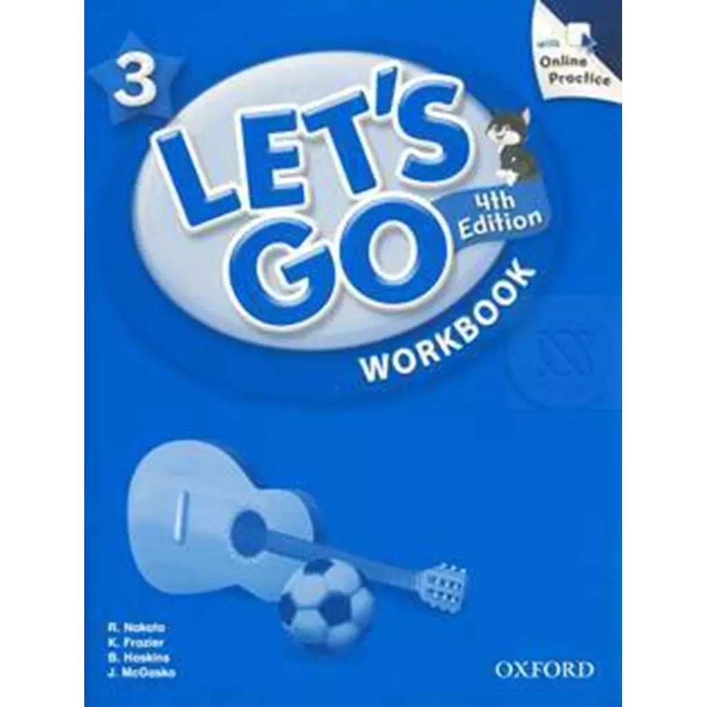 (Arnplern) : หนังสือ Let's Go 4th ED 3 : Workbook with Online Practice (P)
