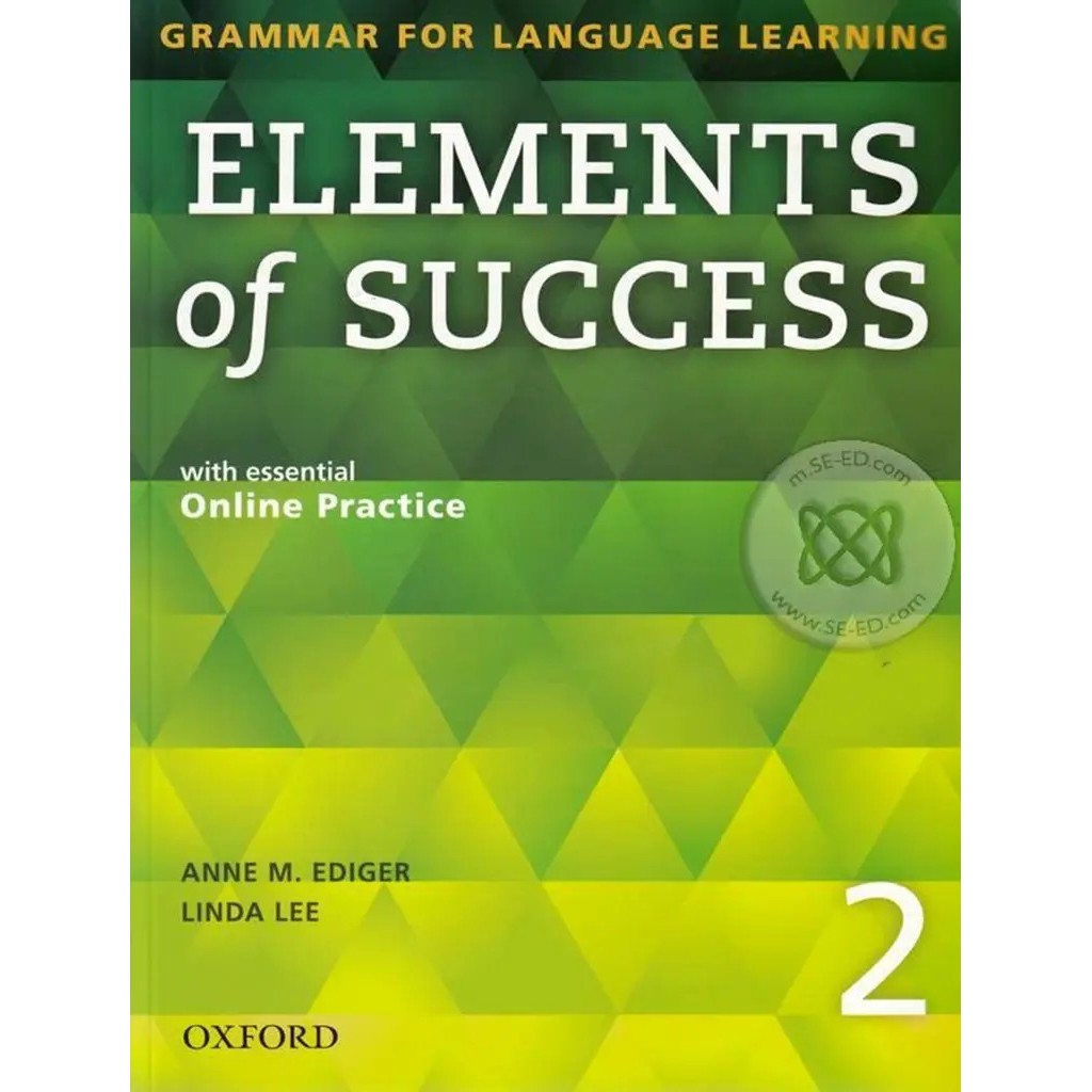 Bundanjai (หนังสือ) Elements of Success Grammar 2 : Student Book with essential Online Practice (P)
