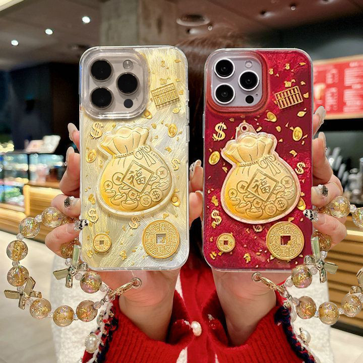 ปีใหม่สไตล์ Gold Lucky กระเป๋ากระเป๋าสตางค์สําหรับ RENO 13F 11F 12F 13 11 10 Pro 7z 8z 8 7 6 5 Pro 5