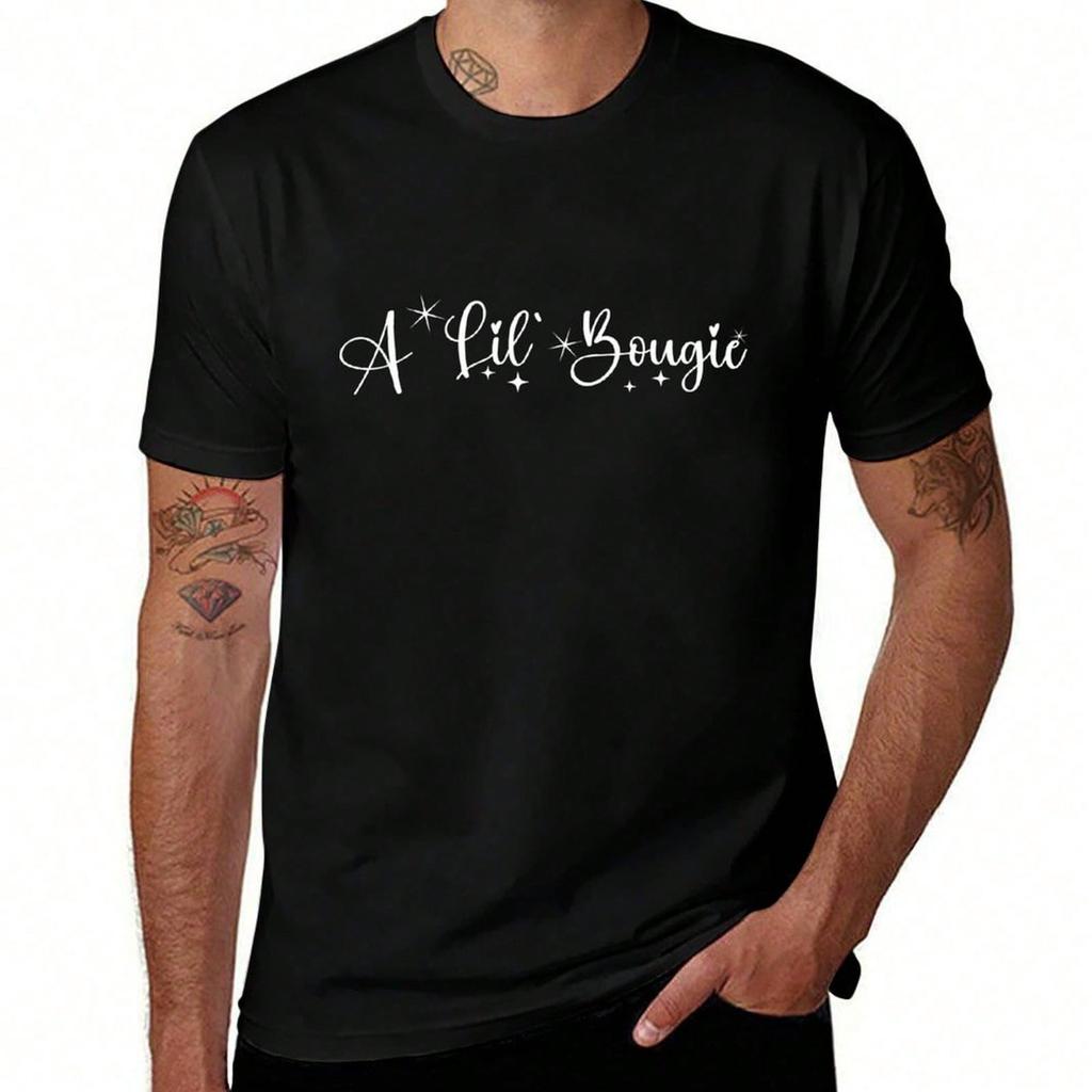 A Lil` Bougie T-Shirt mens graphic t shirts man t shirts for men casual T-Shirt