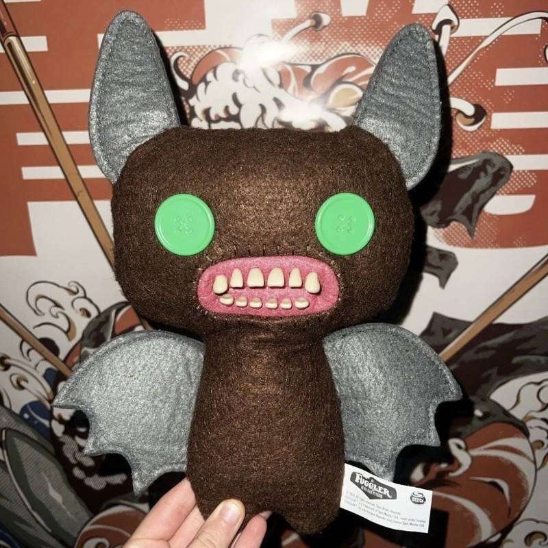 fuggler funny ugly monster Out-of-Print Rare fuggler Coffee Color Bat Playing Tooth Baby Tooth Monst