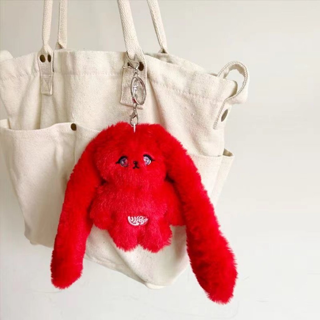 Song Yuqi solo Red Rabbit gigi Offline Cafe ตุ๊กตาจี้ตุ๊กตา 12.14