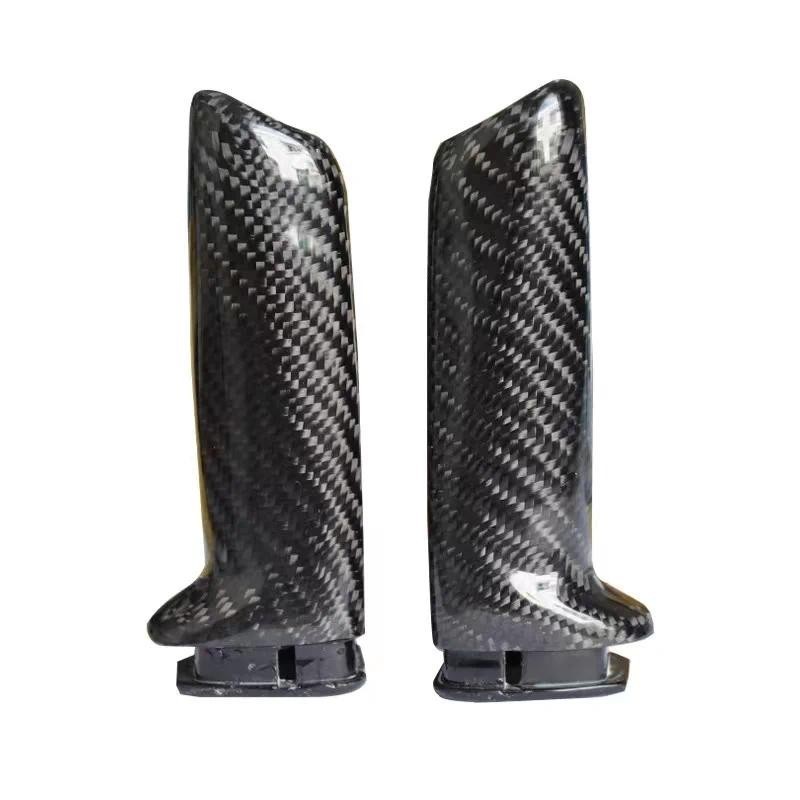 คาร์บอนไฟเบอร์จริงเปลี่ยน Handbrake Grip Cover ภายในรถ Handle Trim สําหรับ BMW E90 F30 F34 จัดแต่งทร