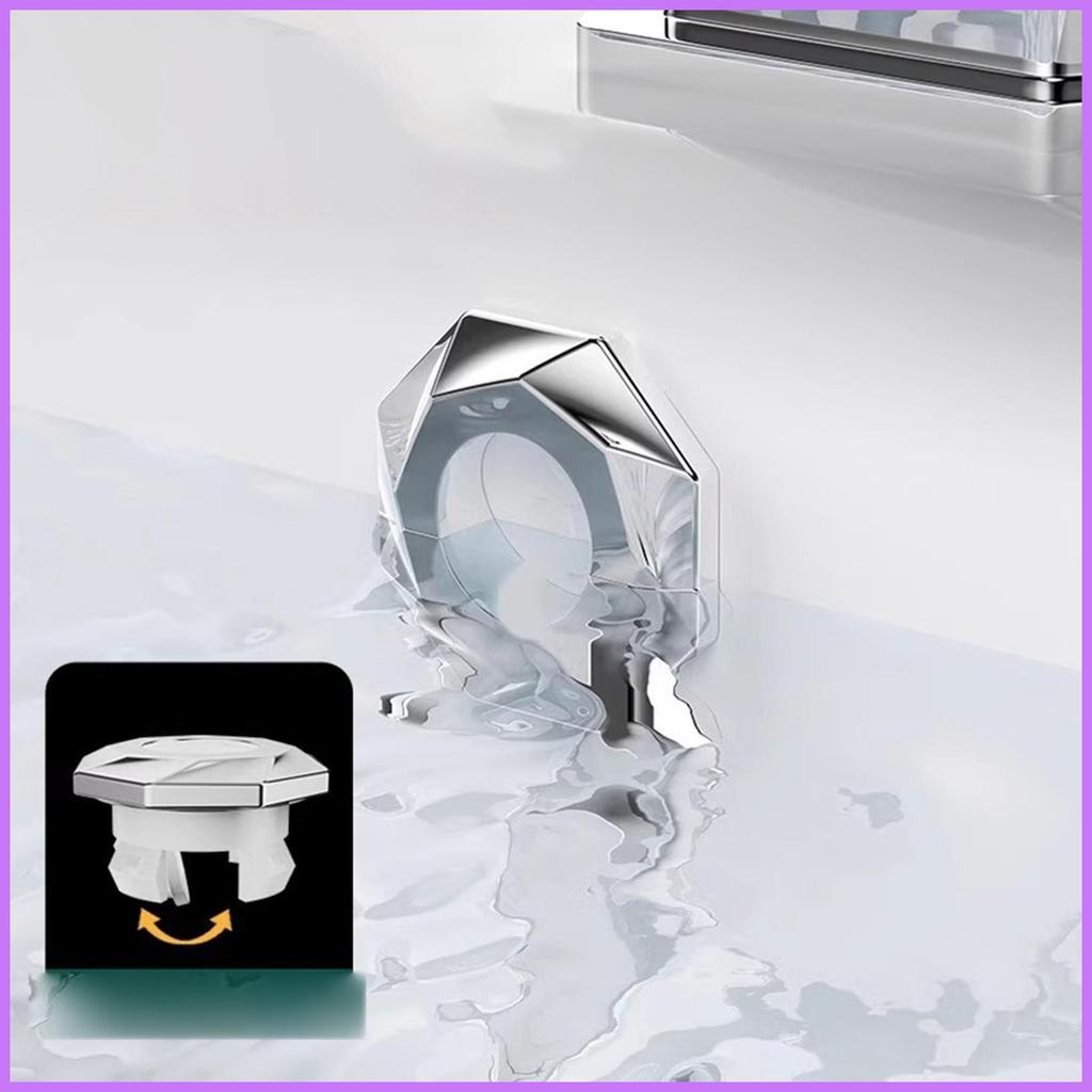 Sink Overflow Cover ป้องกันกลิ่นอัตโนมัตินํากลับมาใช้ใหม่ Sink Spillover Caps สําหรับห้องครัวห้องน้ํ