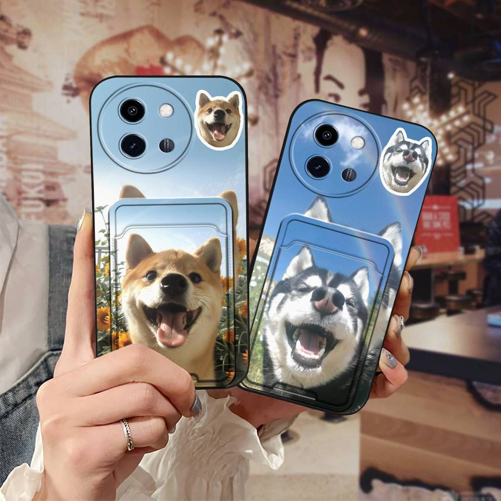 แมวน่ารักเคสโทรศัพท์สําหรับVIVO Y200i/Y38 5G/Y200T/T3X/Y58 5G Anti-KNOCKสุนัขทนทานการ์ดแขนสกปรกทนช่อ