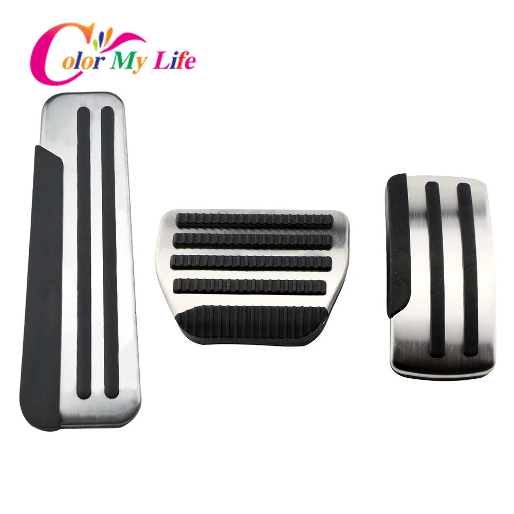 Color My Life AT Car Pedals for Infiniti QX60 QX80 QX30 2014 -  Accessories Auto Gas Pedal Pad Brake