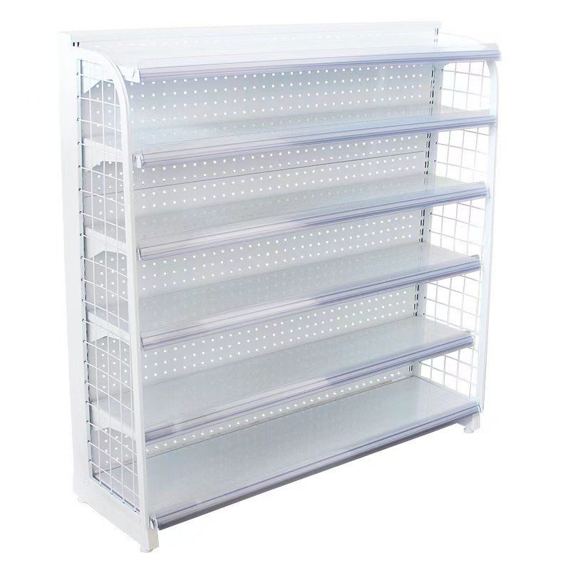 เธอสไตล์เดียวกัน Mixue Bingcheng มากับผนังด้านเดียวร้านสะดวกซื้อขนมขบเคี้ยวชั้นวางขนม Mixue Bingchen