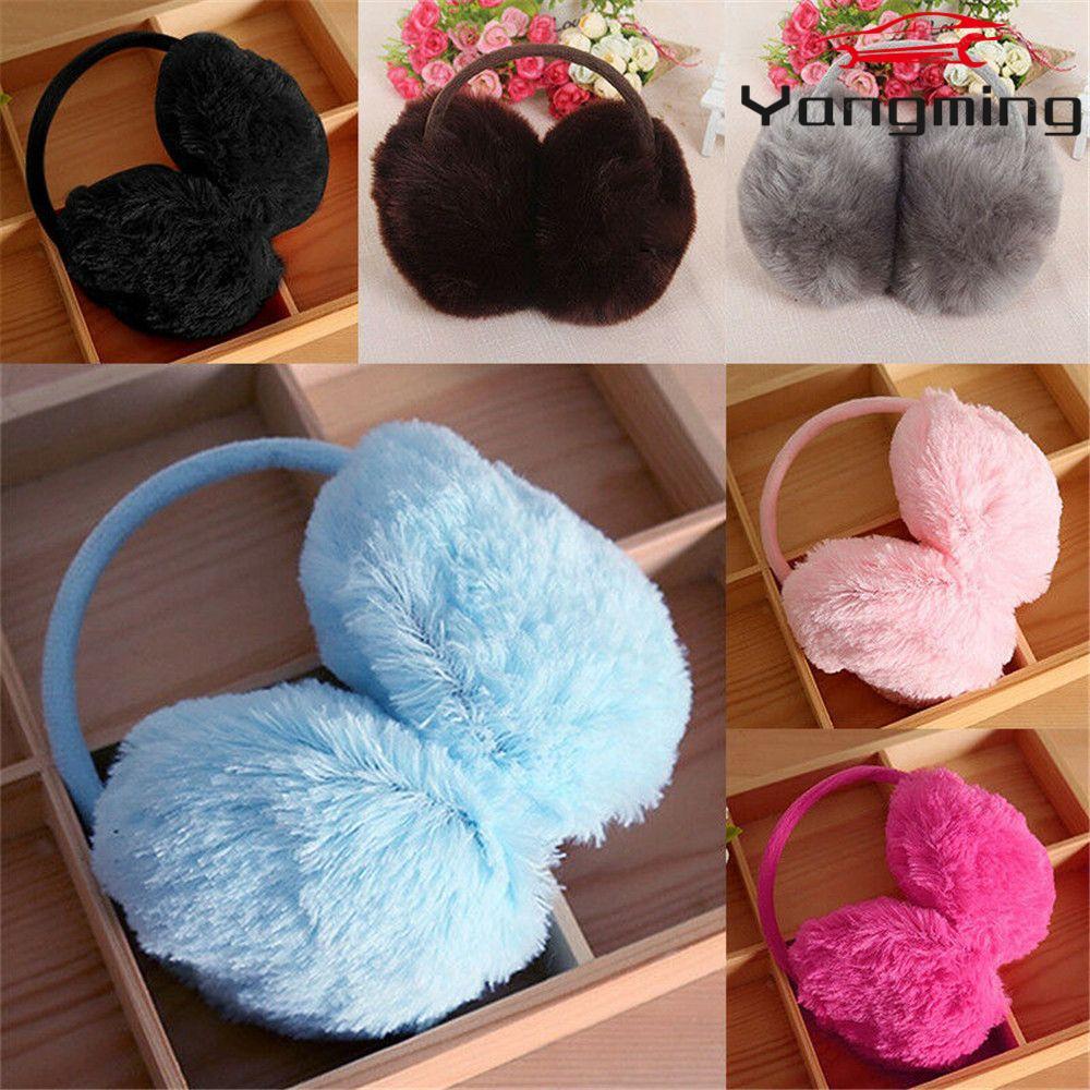 YANGMING Earflaps ผู้หญิง Cosy Soft Warm