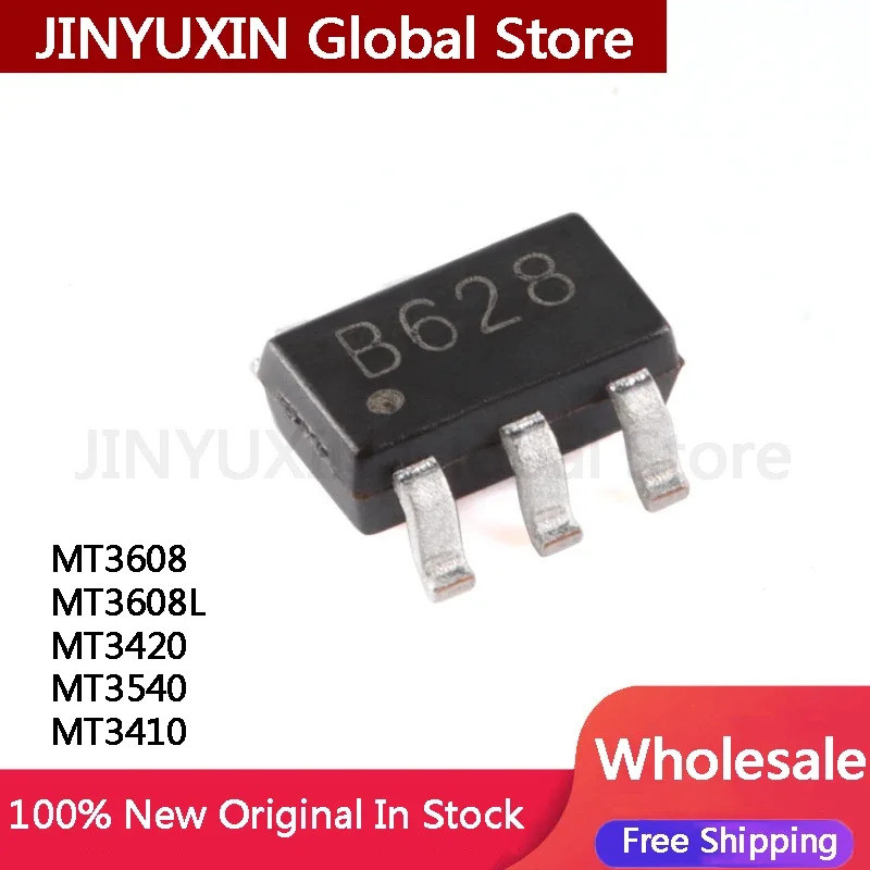 5 ชิ้น MT3608 MT3608L MT3420 MT3540 MT3410 SOT23-6 ชิป IC ในสต็อกขายส่ง