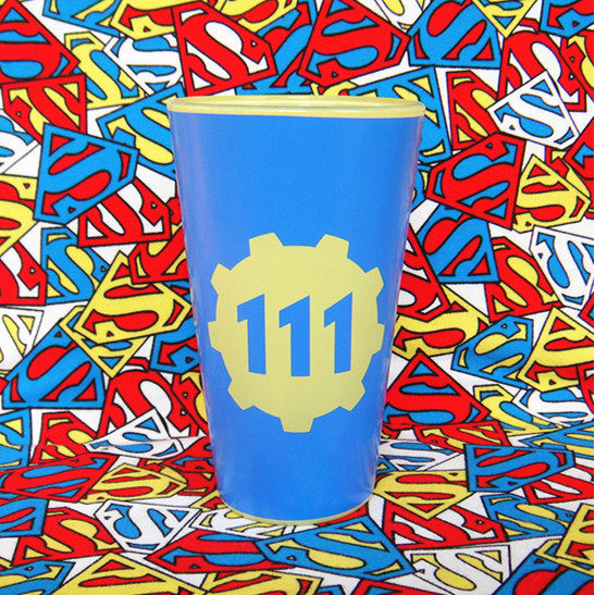 รังสี 4 Shelter Shelter Fallout4 ไร้สารตะกั่วขนาดใหญ่-ความจุแก้วแก้วน้ําแก้วเบียร์ผลิตภัณฑ์เกม