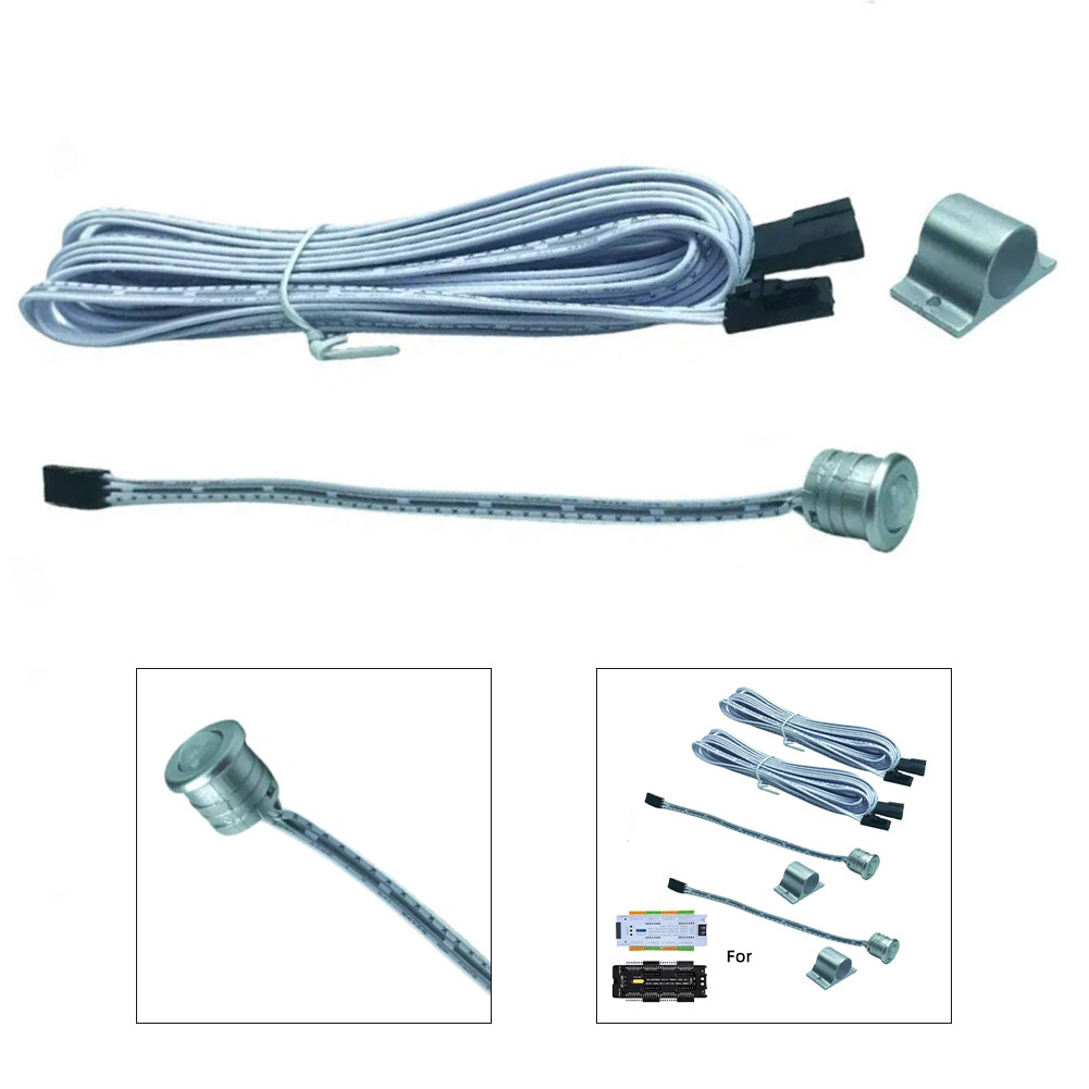 [ES] ❀PIR motion sensor และสายต่อสําหรับบันได LED step light controller